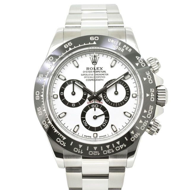 ロレックス　ROLEX　コスモグラフ デイトナ　Ref.116500LN　ホワイト　セラミックベゼル　USED　中古