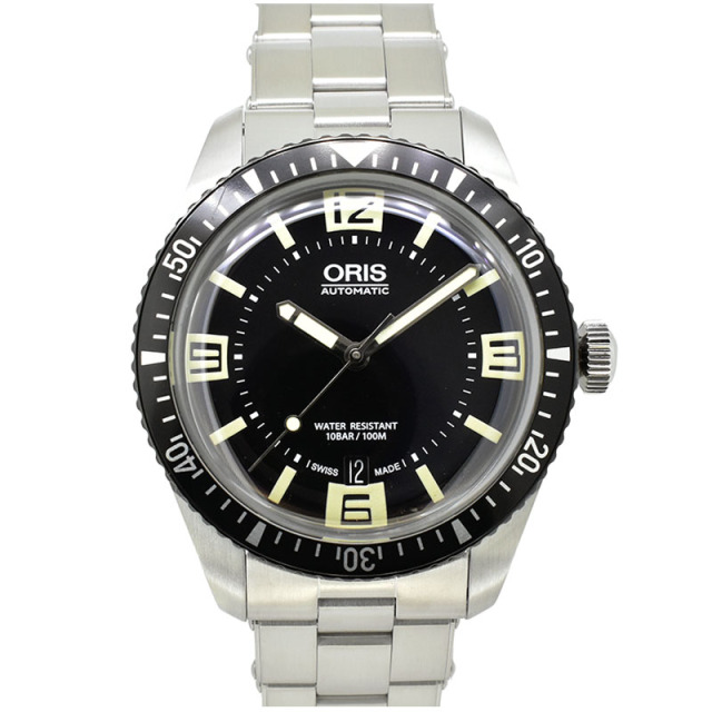 オリス　ORIS　ダイバーズ65　733 7707 4064 M　40mm　自動巻き　USED　中古