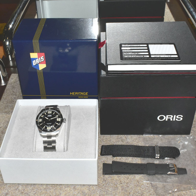 オリス ORIS ダイバーズ65 733 7707 4064 M 40mm 自動巻き USED 中古