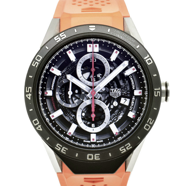 タグホイヤー　TAG HEUER　コネクテッド 46　SAR8A80.FT6061　46mm　チタン　USED　中古