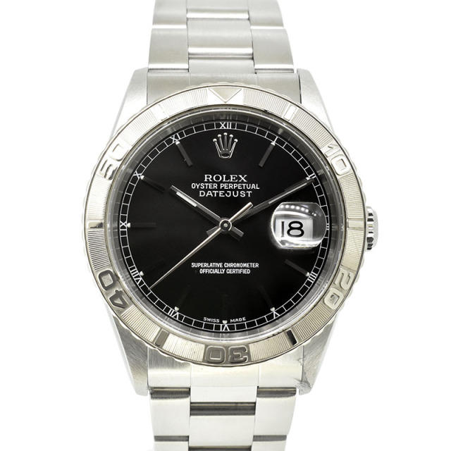 ロレックス　ROLEX　デイトジャスト サンダーバード　16264　ブラック　Y番　36mm　USED　中古