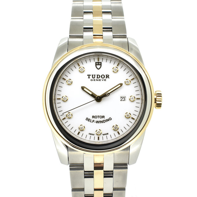 チュードル TUDOR 53003 グラマー デイト YGコンビ 自動巻き レディース _849862【ev15】 楽天市場】チュードル TUDOR 53003 グラマー デイト YGコンビ 自動巻き