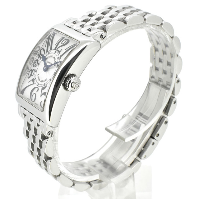 フランクミュラー FRANCK MULLER ロングアイランド プティ 802QZ 25×18mm USED 中古
