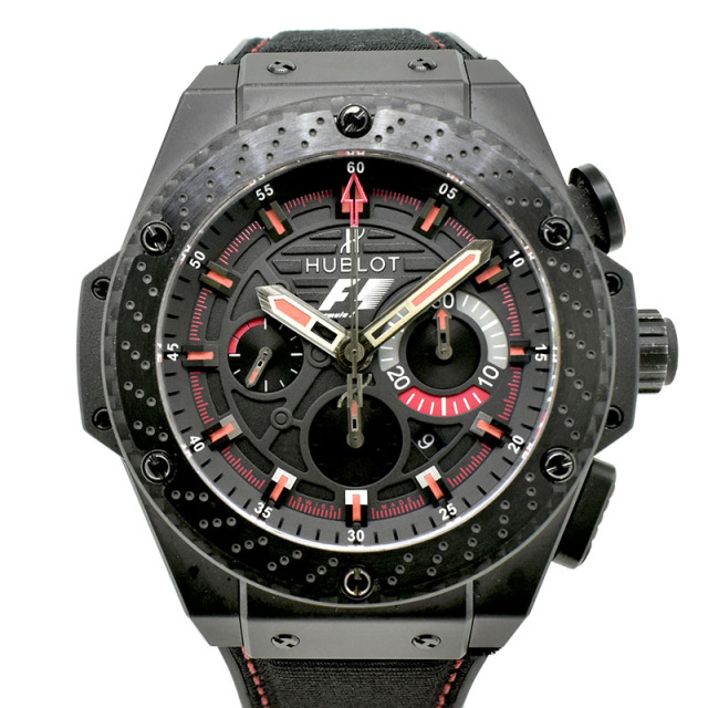 ウブロ　HUBLOT　キングパワー F1　703.CI.1123.NR.FM010　世界500本限定　48mm　USED　中古