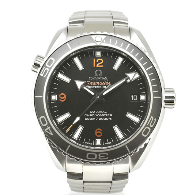オメガ OMEGA プラネットオーシャン 232.30.42.21.01.003 ブラック SS 42mm USED 中古
