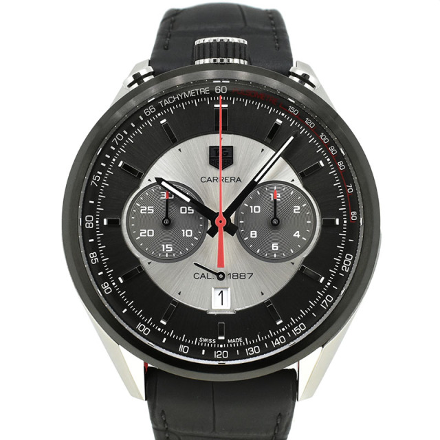 タグホイヤー TAG HEUER カレラ1887 クロノグラフ ジャックホイヤー記念モデル CAR2C11.FC6327 45mm USED 中古