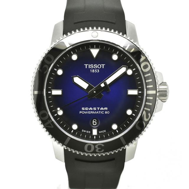 ティソ　TISSOT　シースター1000 オートマティック　T120.407.17.041.00　ブルー　43mm　未使用品