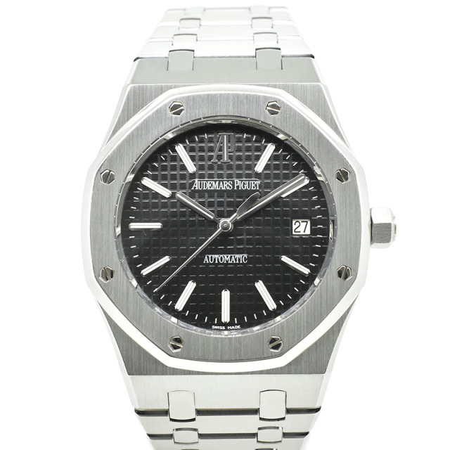オーデマ・ピゲ　AUDEMARS PIGUET　ロイヤルオーク　15300ST.OO.1220ST.03　ブラック　39mm　USED　中古