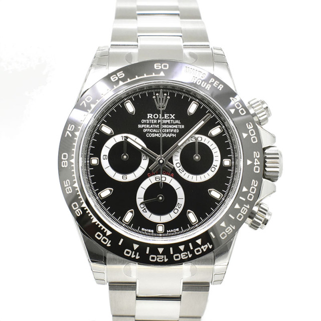 ロレックス　ROLEX　コスモグラフ デイトナ　Ref.116500LN　ブラック　セラミックベゼル　未使用品