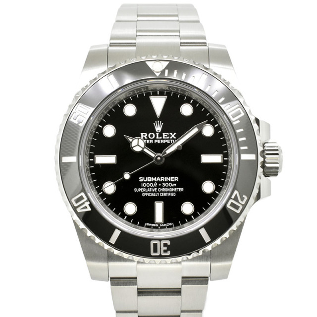 ロレックス　ROLEX　サブマリーナ ノンデイト　114060　メンズ　SS　ブラック　ランダム番　国内正規品　未使用品