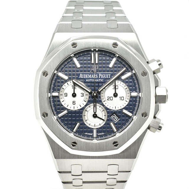 オーデマ・ピゲ　AUDEMARS PIGUET　ロイヤルオーク クロノグラフ　26331ST.OO.1220ST.01　SS　41mm　ブルー　USED　中古