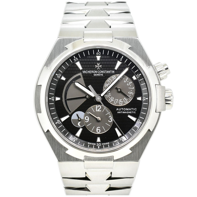 ヴァシュロンコンスタンタン　VACHERON CONSTANTIN　オーバーシーズ　デュアルタイム　47450/B01A-9227　42mm　パワーリザーブ　ブラック　USED　中古