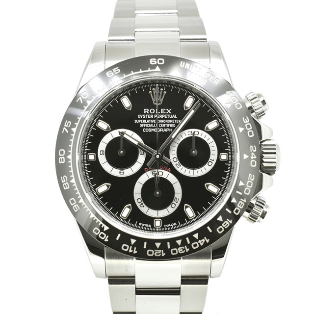 ロレックス　ROLEX　コスモグラフ　デイトナ　Ref.116500LN　ブラック　セラミックベゼル　USED　中古