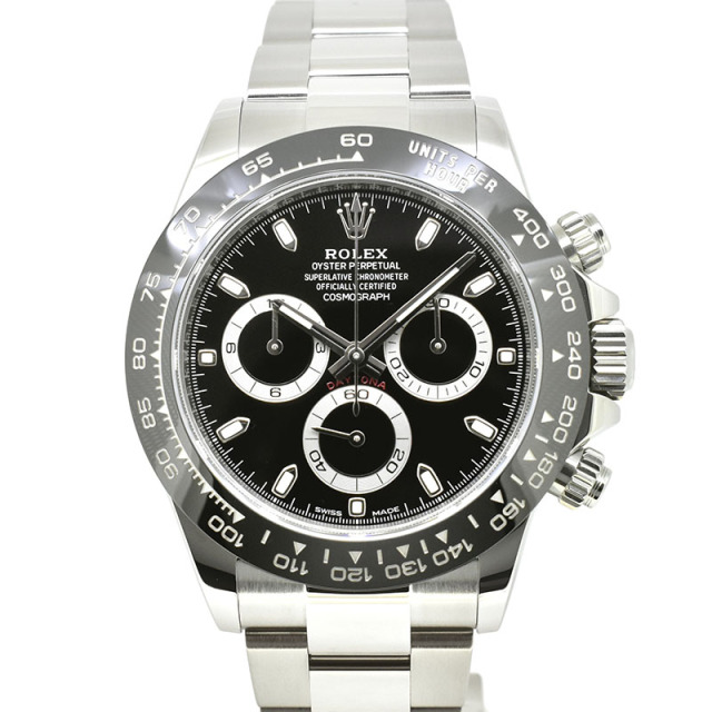 ロレックス　ROLEX　コスモグラフ　デイトナ　Ref.116500LN　ブラック　セラミックベゼル　USED　中古