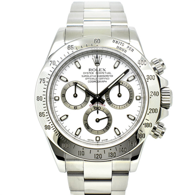 ロレックス　ROLEX　デイトナ　116520　ホワイト　ランダム番　USED　中古