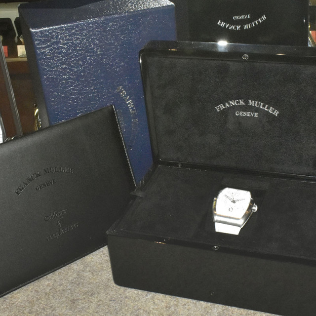 フランクミュラー FRANCK MULLER ヴァンガード V45SCDT ホワイト 53.7×44mm USED 中古