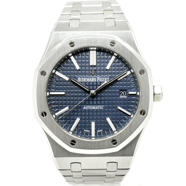 オーデマ・ピゲ　AUDEMARS PIGUET　ロイヤルオーク　15400ST.OO.1220ST.03　41mm　ブルー　ブティック限定　USED　中古