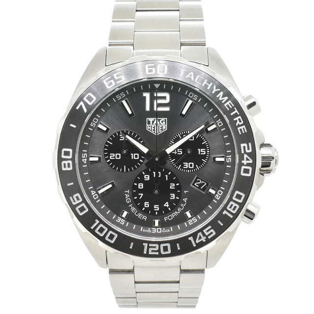 タグホイヤー　TAG HEUER　フォーミュラ1　クロノグラフ　CAZ1011.BA0842　クォーツ　グレー　USED　中古