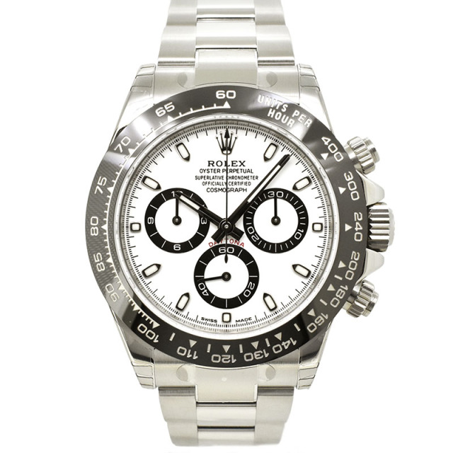ロレックス　ROLEX　コスモグラフ　デイトナ　Ref.116500LN　ホワイト　セラミックベゼル　未使用品