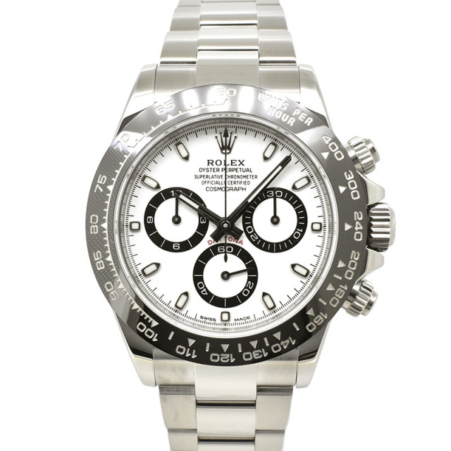 ロレックス　ROLEX　コスモグラフ デイトナ　Ref.116500LN　ホワイト　セラミックベゼル　USED　中古