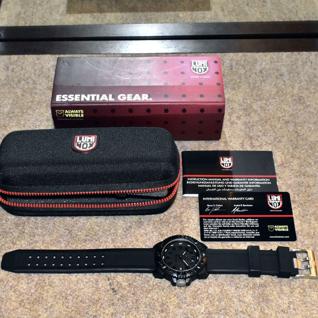 ルミノックス LUMINOX ネイビーシールズ ブラックアウト 3050/3950 