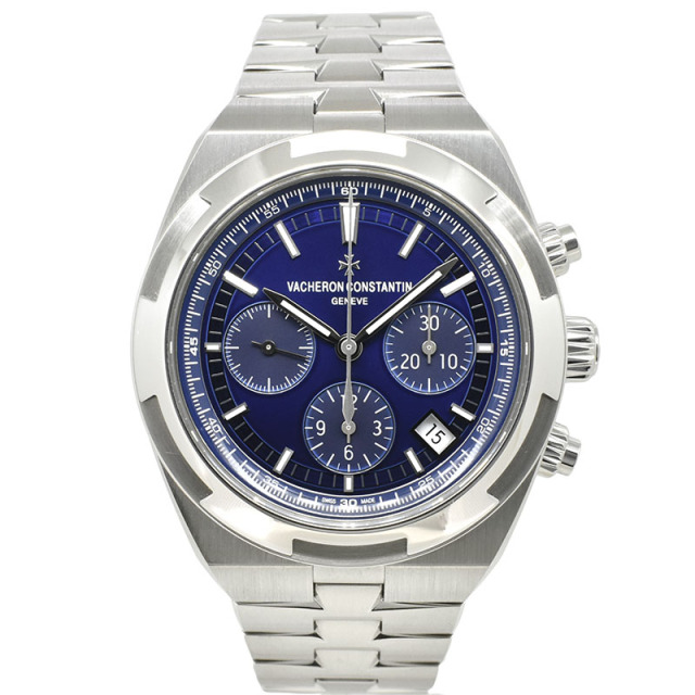 ヴァシュロンコンスタンタン　VACHERON CONSTANTIN　オーヴァーシーズ クロノグラフ　5500V/110A-B148　ブルー　42.5mm　USED　中古
