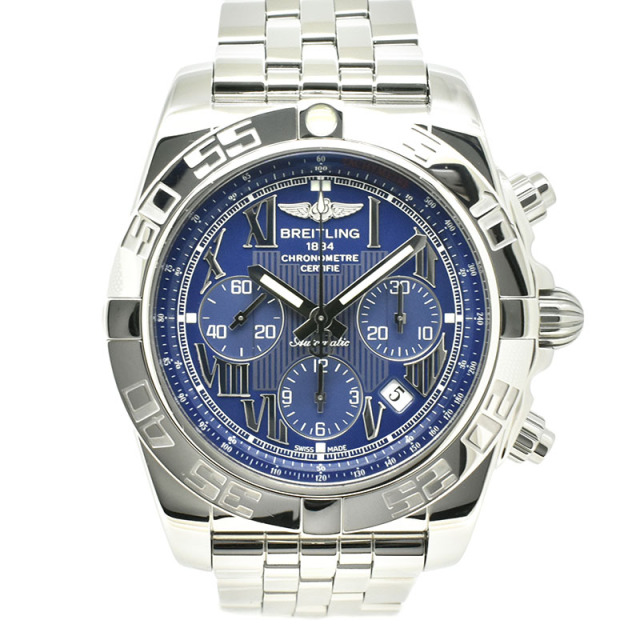 ブライトリング　BREITLING　クロノマット44　A011C83PA　ブルーローマ　44mm　USED　中古