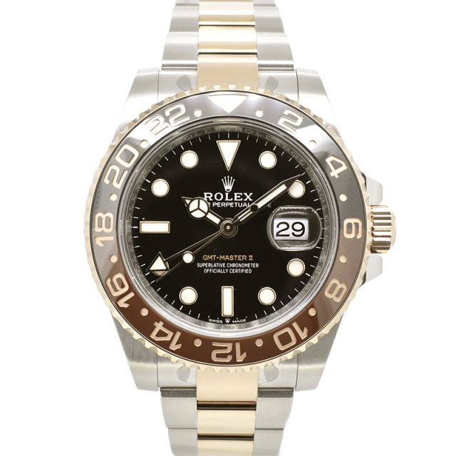 ロレックス　ROLEX　GMTマスター2　126711CHNR　ブラウン/ブラックベゼル　40mm　未使用品