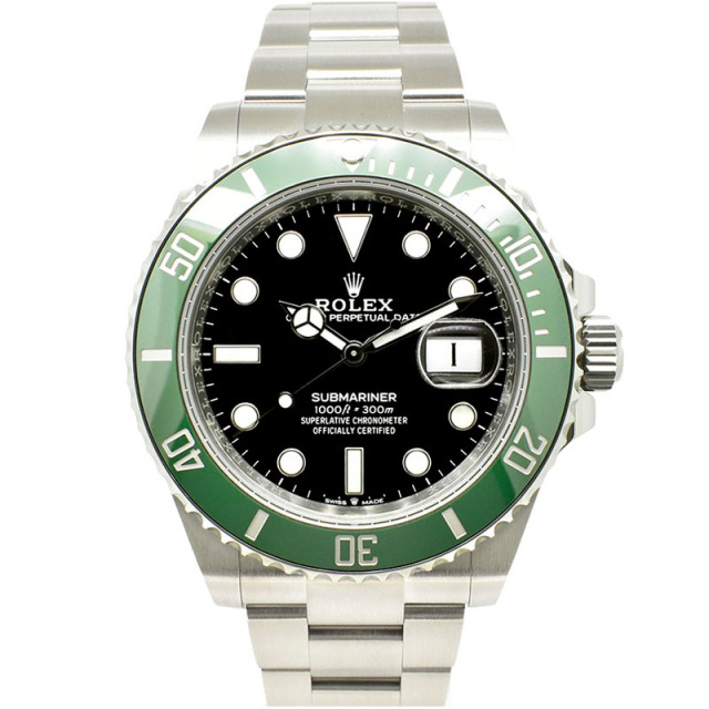 ロレックス　ROLEX　サブマリーナーデイト グリーンベゼル　126610LV　41mm　未使用品