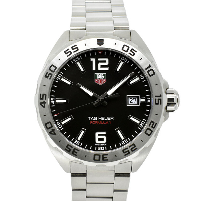 タグホイヤー　TAG HEUER　フォーミュラ1　WAZ1112.BA0875 　ブラック　クォーツ　SS　41mm　USED　中古