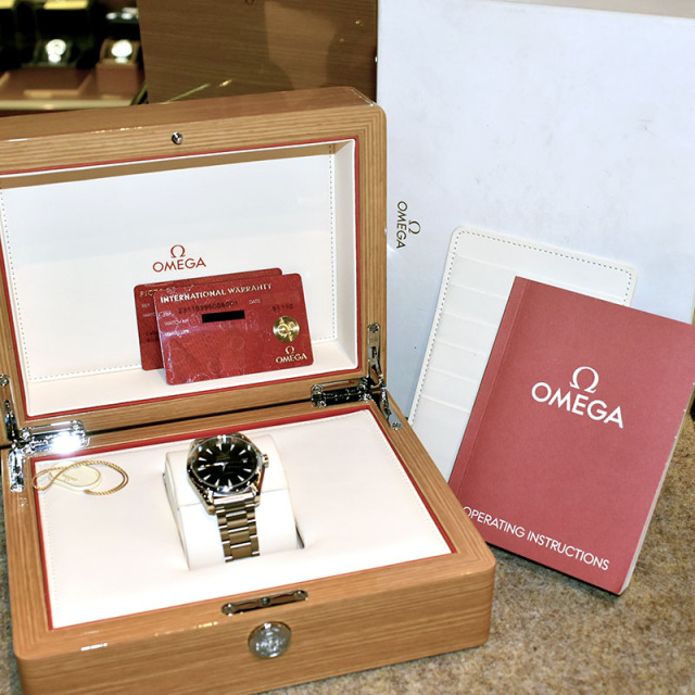 オメガ OMEGA シーマスター アクアテラ 231.10.39.60.06.001 グレータペストリー クォーツ 38.5mm USED 中古