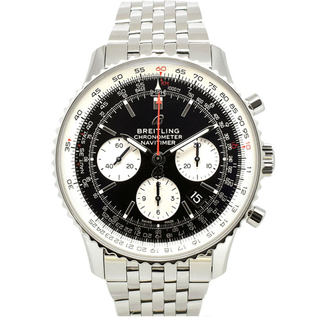 ブライトリング BREITLING ナビタイマー1 B01 クロノグラフ 43 A022B-1NP 43mm USED 中古