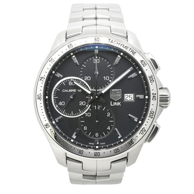 タグホイヤー　TAG HEUER　リンク クロノグラフ キャリバー16　CAT2010.BA0952　43mm　USED　中古