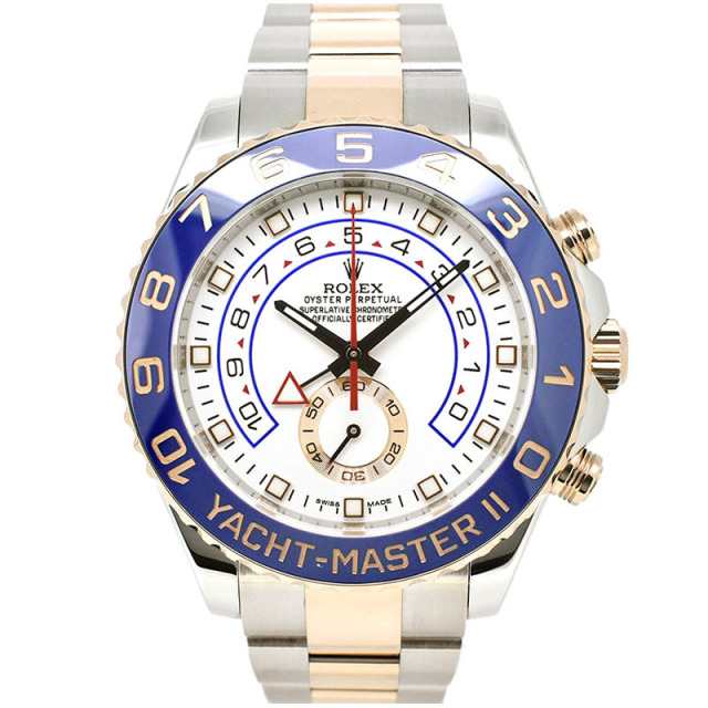 ロレックス ROLEX ヨットマスター2 116681 44mm ホワイト 未使用品【現品1点限りSALE】当店通常価格¥2,680,000