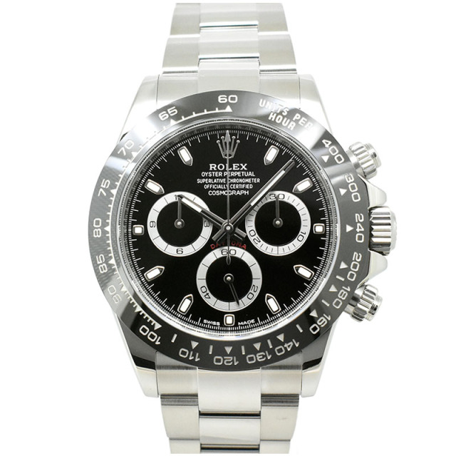 ロレックス　ROLEX　コスモグラフ　デイトナ　Ref.116500LN　ブラック　セラミックベゼル　USED　中古