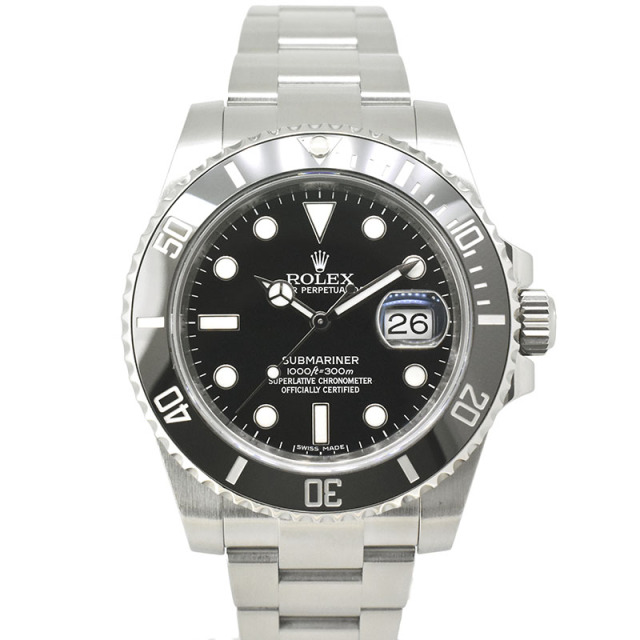 ロレックス　ROLEX　サブマリーナデイト　Ref.116610LN　ブラック　SS　40mm　ランダム番　USED　中古
