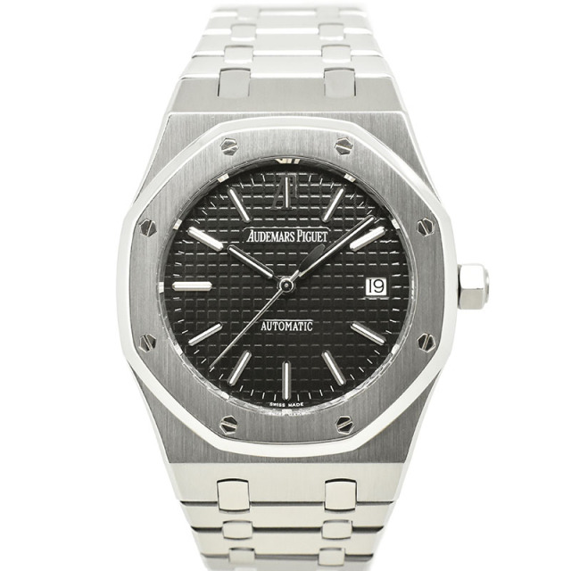 オーデマ・ピゲ　AUDEMARS PIGUET　ロイヤルオーク　15300ST.OO.1220ST.03　ブラック　39mm　USED　中古