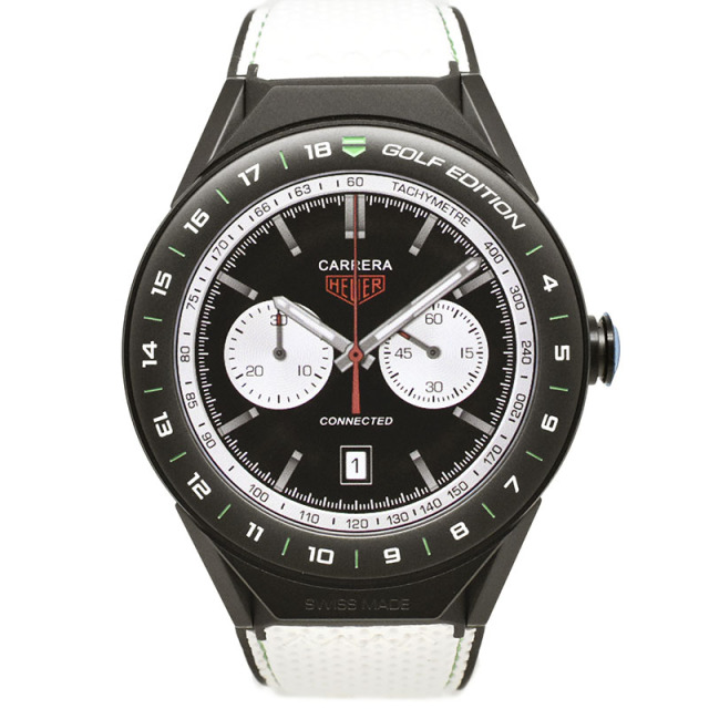 タグホイヤー　TAG HEUER　コネクテッド モジュラー ゴルフエディション　SBF8A8031.82EB0172　45mm　チタン　未使用品