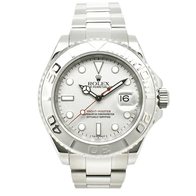 ロレックス　ROLEX　ヨットマスター ロレジウム　Ref.16622　プラチナベゼル　D番　40mm　USED　中古