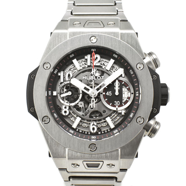 ウブロ　HUBLOT　ビッグバン ウニコ チタニウム　411.NX.1170.NX　45mm　USED　中古