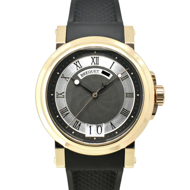 ブレゲ　BREGUET　マリーン2　ラージデイト　5817BR/Z2/5V8　ローズゴールド　39mm　USED　中古