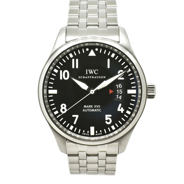 IWC　パイロットウォッチ　マーク17　IW326504　ブラック　41mm　USED　中古