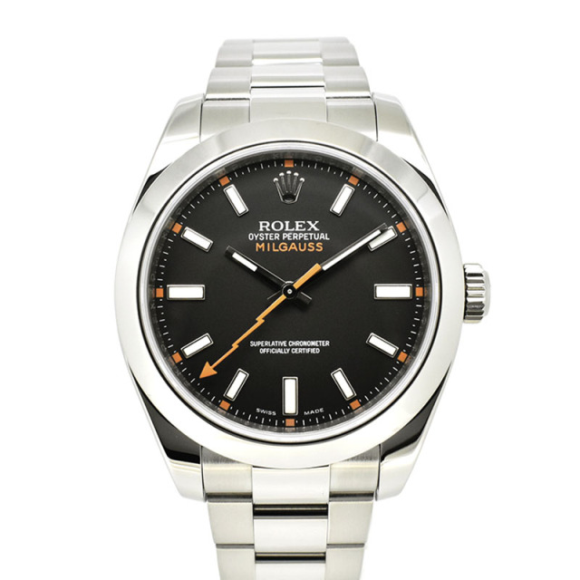 ロレックス　ROLEX　ミルガウス　116400　ブラック　V番　USED　中古