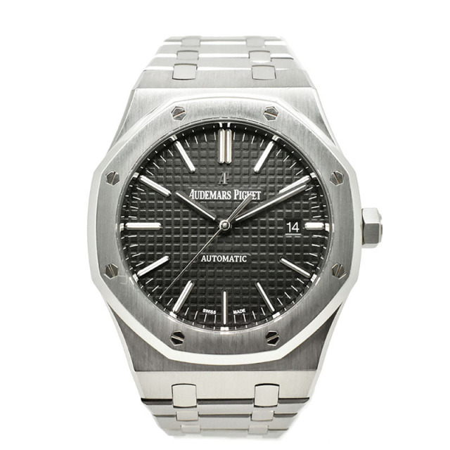オーデマ・ピゲ　AUDEMARS PIGUET　ロイヤルオーク　15400ST.OO.1220ST.01　41mm　ブラック　USED　中古
