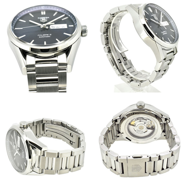 タグホイヤー TAG HEUER カレラ デイデイト キャリバー5 WAR201E.BA0723 41mm ブルー USED 中古