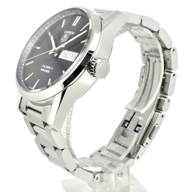 タグホイヤー TAG HEUER カレラ デイデイト キャリバー5 WAR201E.BA0723 41mm ブルー USED 中古