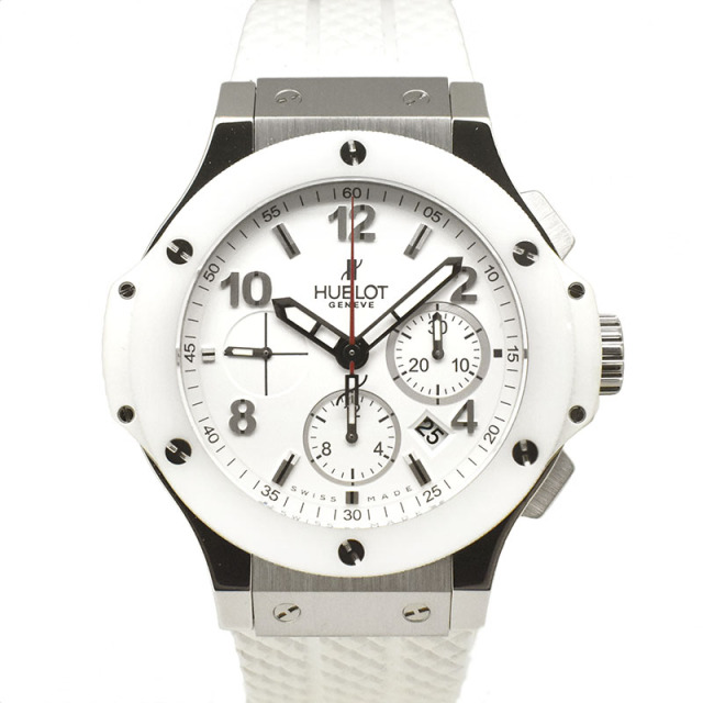 ウブロ　HUBLOT　ビッグバン　サンモリッツ　301.SE.230.RW　ホワイトセラミック　44mm　USED　中古