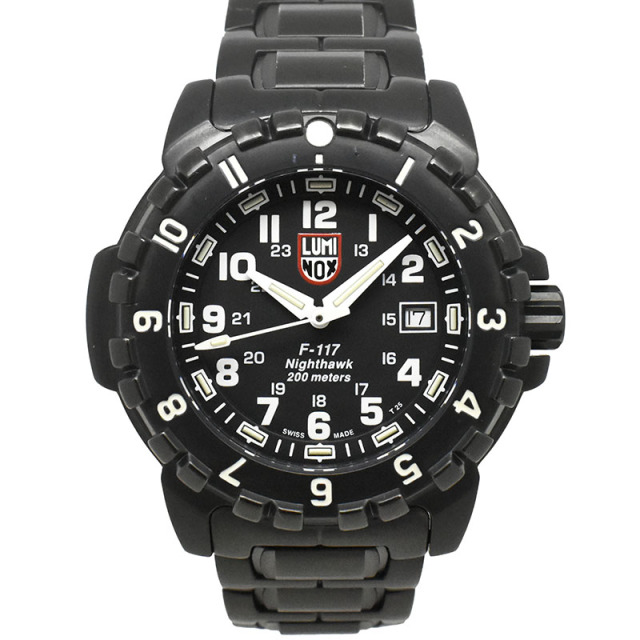 ルミノックス LUMINOX F-117 ナイトホーク 6400シリーズ Ref.6402 45mm 