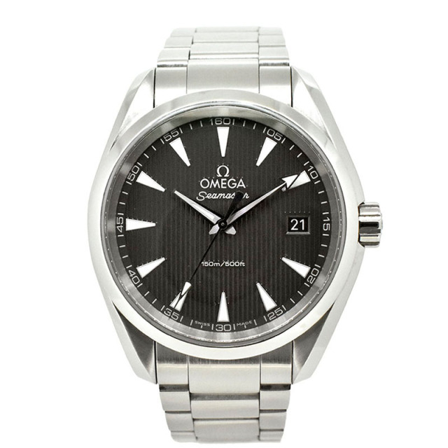 オメガ　OMEGA　シーマスター　アクアテラ　231.10.39.60.06.001　グレータペストリー　メンズ　クォーツ　38.5mm　USED　中古