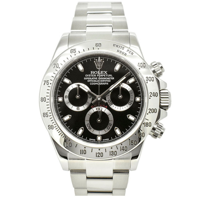 ロレックス　ROLEX　デイトナ　116520　ブラック　ランダム番　USED　中古